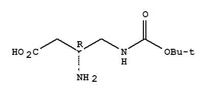 (3R)-3-氨基-4-({[(2-甲基-2-丙基)氧基]羰基}氨基)丁酸
