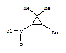 3-乙酰基-2,2-二甲基环丙烷甲酰氯