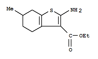 2-氨基-6-甲基-4,5,6,7-四氢-苯并噻吩-3-甲酸乙酯