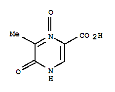 6-甲基-1-氧代-5-氧代-4H-吡嗪-1-鎓-2-羧酸