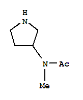 3-(N-乙酰-N-甲氨基)吡咯烷