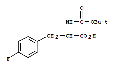 Boc-p-fluoro-DL-Phe-OH