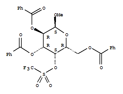 甲基 2,3,6-三-O-苯甲酰基-4-O-三氟甲烷磺基壬基-alpha-D-吡喃半乳糖苷