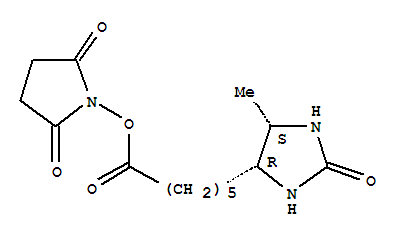 (4R,5S)-5-甲基-2-氧代-4-咪唑烷己酸 2,5-二氧代-1-吡咯烷基酯