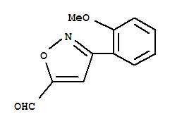 3-(2-甲氧基苯基)-异噁唑-5-甲醛