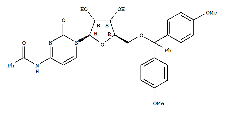 N-苯甲酰基-5'-O-[双(4-甲氧基苯基)苯甲基]胞苷