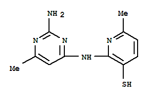 2-[(2-氨基-6-甲基嘧啶-4-基)氨基]-6-甲基吡啶-3-硫醇