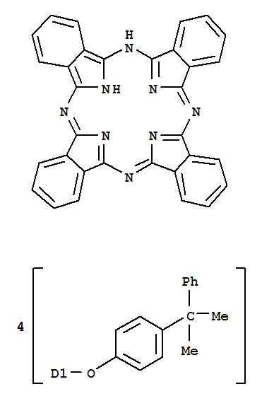 四(4-枯基苯氧基)酞菁