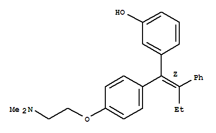 苯酚,3-[(1Z)-1-[4-[2-(二甲氨基)乙氧基]苯基]-2-苯基-1-丁烯-1-基]-