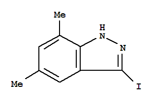 3-碘-5,7-二甲基 (1h)吲唑