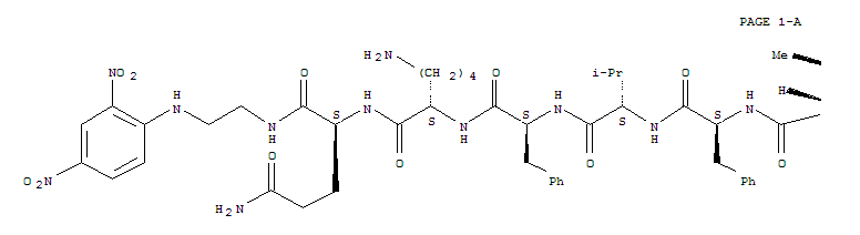 ABZ-GLU-ILE-PHE-VAL-PHE-LYS-GLN-ETHYLENEDIAMINE-DNP