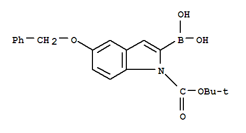 5-苄氧基-1-BOC-吲哚-2-硼酸