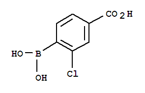 4-羧基-2-氯苯硼酸