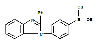 [4-(2-苯基-1H-苯并咪唑-1-基)苯基]硼酸