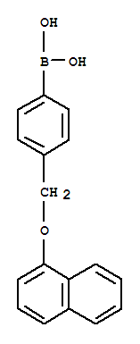 4-((1-萘氧基)甲基)苯基硼酸