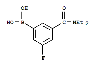 3-氟-5-(二乙基氨甲酰基)苯基硼酸