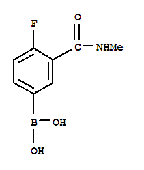 4-氟-3-(甲基氨甲酰基)苯基硼酸