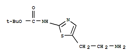5-(2-氨基乙基)噻唑-2-氨基甲酸叔丁酯