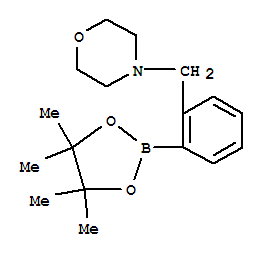 4-[2-(4,4,5,5-四甲基-1,3,2-二氧硼烷-2-基)苄基]吗啉