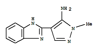 4-(1H-苯并咪唑-2-基)-1-甲基-1H-吡唑-5-胺