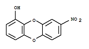 二苯并[b,e][1,4]二噁英-1-醇,8-硝基-