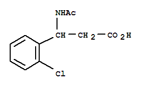 3-乙酰基氨基-3-(2-氯-苯基)-丙酸