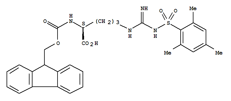 N-Fmoc-N''-(均三甲苯-2-磺酰基)-L-精氨酸