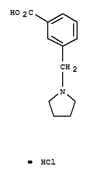 3-(1-吡咯烷甲基)苯甲酸盐酸盐