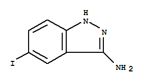 1-氢-3-氨基-5-碘吲唑