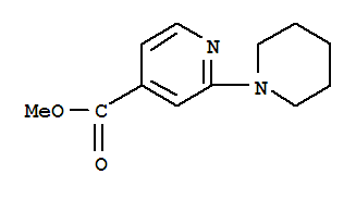 2-(1-哌啶基)-4-吡啶羧酸甲酯