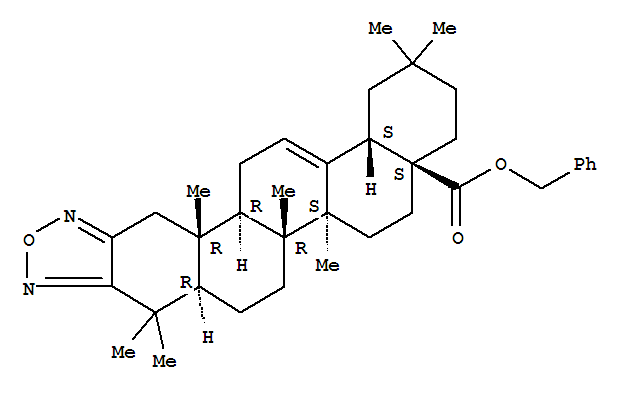 齐墩果-12-烯[2,3-c][1,2,5]恶二唑-28-酸苯甲酯