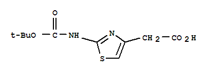 2-叔丁氧羰基氨基噻唑-4-乙酸