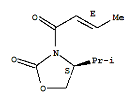 (4S)-N-巴豆酰基-4-异丙基-2-恶唑烷酮