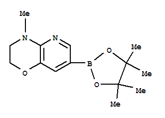 4-甲基-7-(4,4,5,5-四甲基-1,3,2-二氧硼杂环戊烷-2-基)-3,4-二氢-2H-吡啶并[3,2-b][1,4]恶嗪