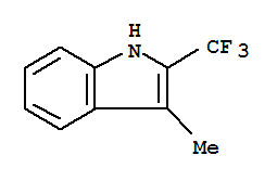 3-甲基-2-(三氟甲基)吲哚; 3-甲基-2-(三氟甲基)-1H-吲哚