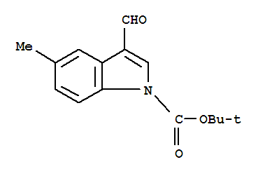 1-Boc-5-甲基-3-甲酰基吲哚