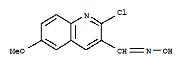 2-氯-6-甲氧基-3-喹啉甲醛肟