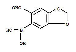 (2-甲酰基-4,5-亚甲二氧基)苯基硼酸