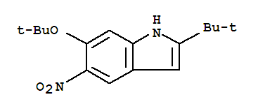 6-叔丁基-2-叔丁基-5-硝基-1H-吲哚