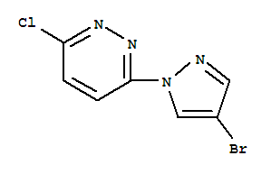 3-(4-BROMO-1H-PYRAZOL-1-YL)-6-CHLOROPYRIDAZINE
