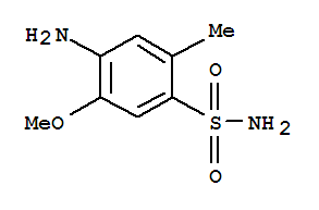 磺酰胺克利西丁; 4-氨基-5-甲氧基-2-甲基苯磺酰胺