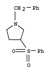1-苄基-3-苯磺酰基吡咯烷