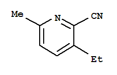 氰基吡啶,  3-乙基-6-甲基- (6CI)