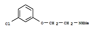 乙胺,2-(3-氯苯氧基)-N-甲基-