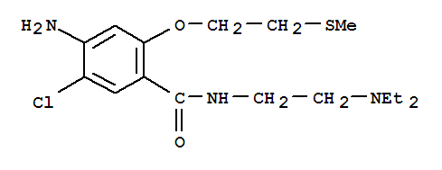 4-氨基-5-氯-N-(2-二乙基氨基乙基)-2-(2-甲硫基乙氧基)苯甲酰胺