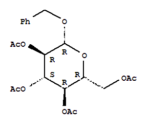 苯甲基 BETA-D-吡喃葡萄糖苷 2,3,4,6-四乙酸酯
