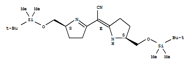 (1S,9S)-1,9-双[(叔丁基二甲基甲硅烷氧基)甲基]-5-氰基半咕啉
