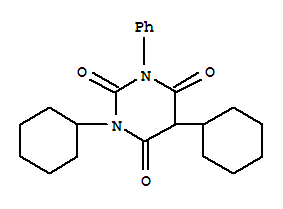 1,5-二环己基-3-苯基嘧啶-2,4,6(1H,3H,5H)-三酮
