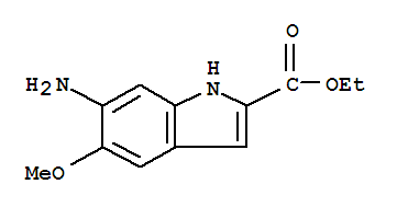 6-氨基-5-甲氧基吲哚-2-甲酸乙酯