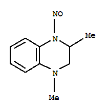(9CI)-1,2,3,4-四氢-2,4-二甲基-1-亚硝基喹噁啉
